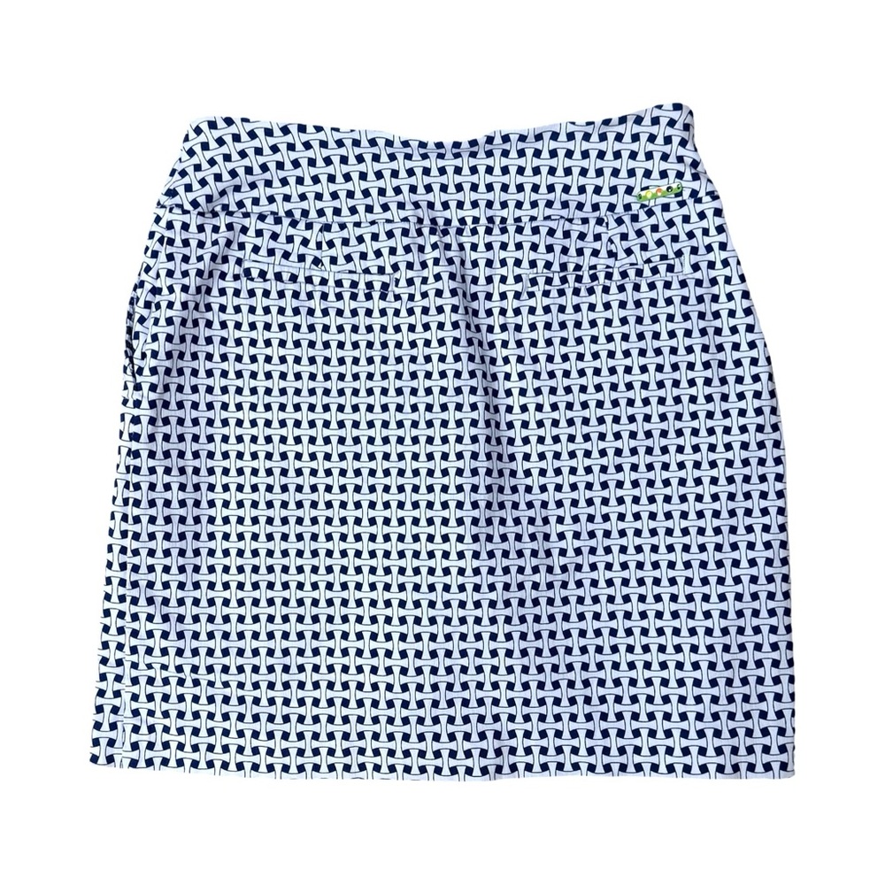 SWING CONTROL faux Wrap
Jupe Golf skort skirt pull on navy & white size 6 - Picture 4 of 11